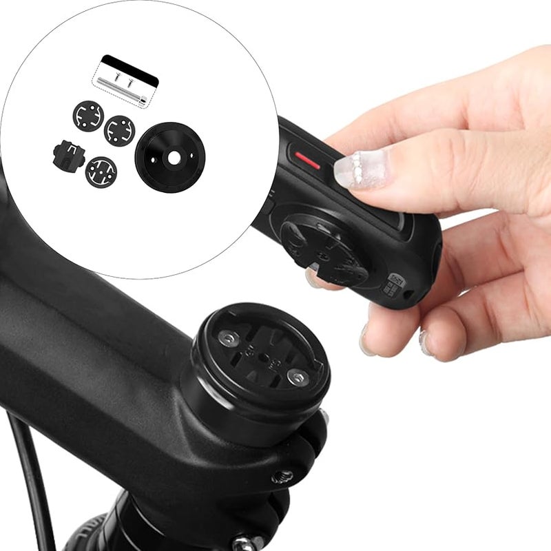 Aluminum Alloy Bicycle Stem Cap Mount Adapter Quick Installation Accessory - Image 2